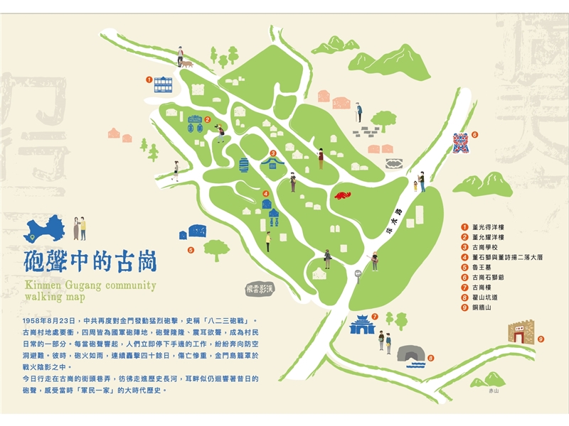 砲聲中的古崗